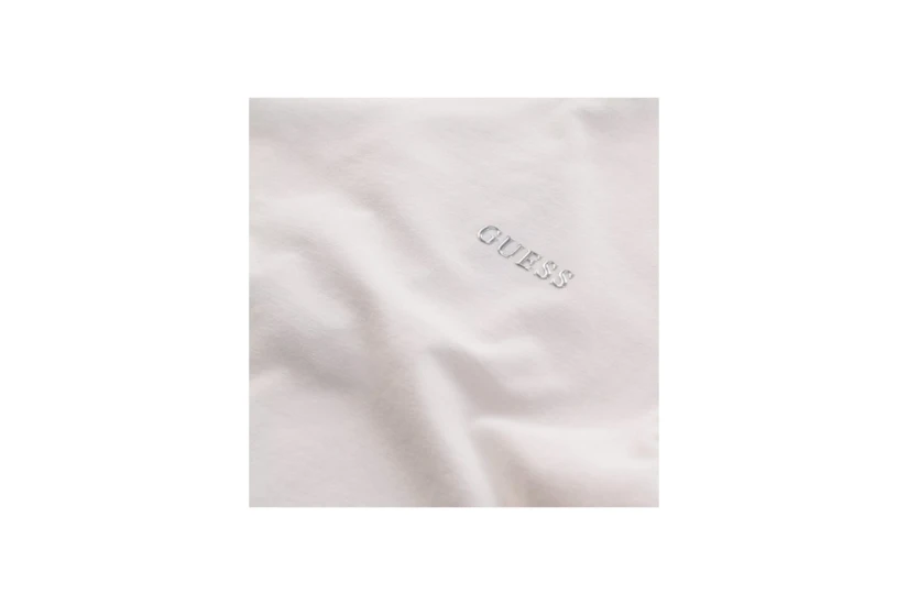 Guess Tracey Γυναικείο Κοντομάνικο T-Shirt Εκρού