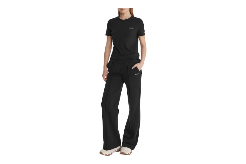 Guess Tracey Γυναικείο Κοντομάνικο T-Shirt Μαύρο