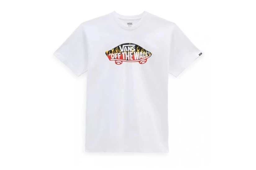 Vans OTW Inflamed-B Ανδρικό Κοντομάνικο T-Shirt Λευκό