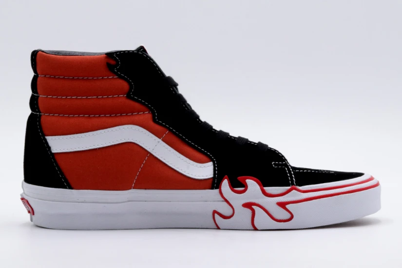 Vans Sk8-Hi Flame Ανδρικά Sneakers Μποτάκια