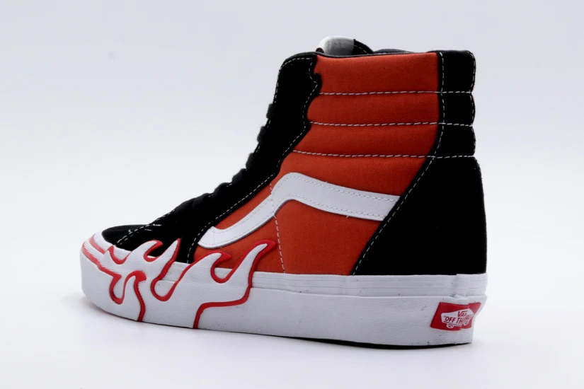Vans Sk8-Hi Flame Ανδρικά Sneakers Μποτάκια