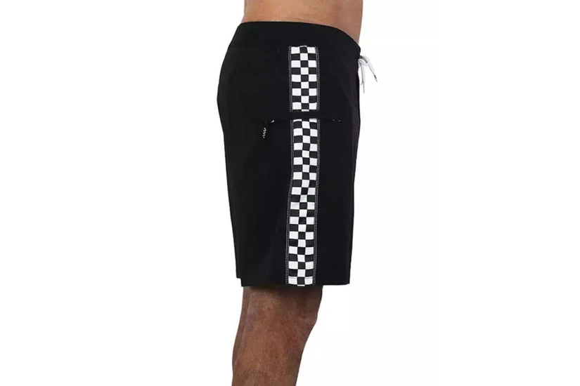 Vans The Daily Sidel Ανδρικό Μαγιό Σορτς Μαύρο & Λευκό
