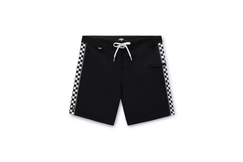 Vans The Daily Sidel Ανδρικό Μαγιό Σορτς Μαύρο & Λευκό