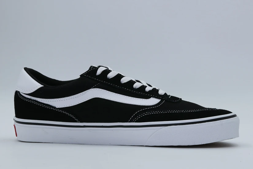 Vans Brooklyn LS Ανδρικά Sneakers Μαύρα, Λευκά