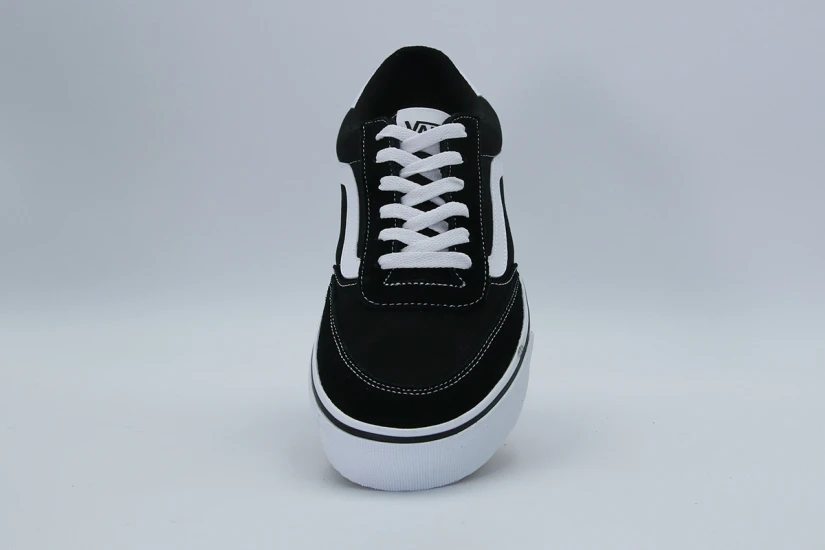 Vans Brooklyn LS Ανδρικά Sneakers Μαύρα, Λευκά
