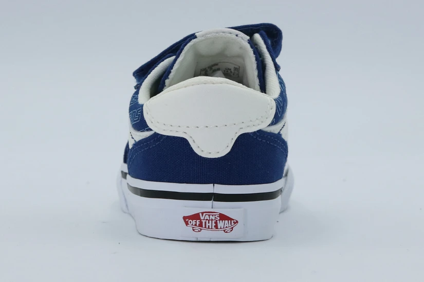 Vans Brooklyn LS V Βρεφικά Sneakers Μπλε, Λευκά