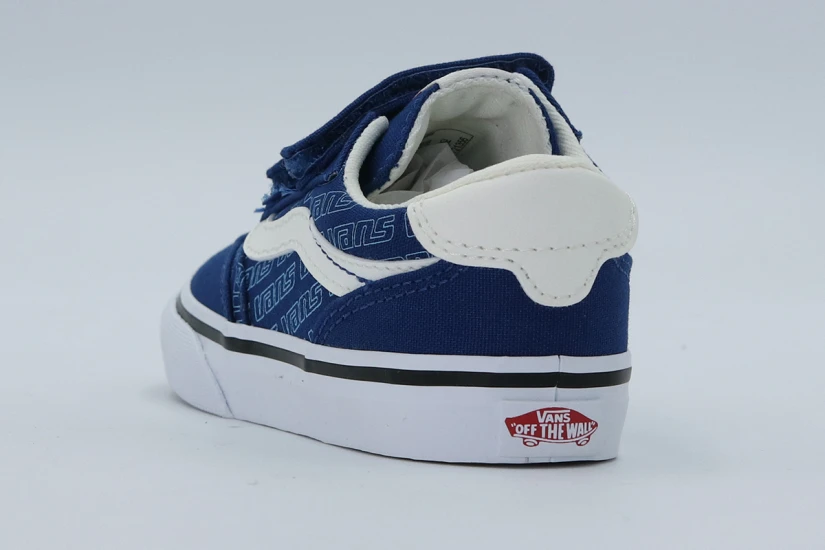 Vans Brooklyn LS V Βρεφικά Sneakers Μπλε, Λευκά