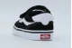 Vans Brooklyn LS V Βρεφικά Sneakers Μαύρα, Λευκά