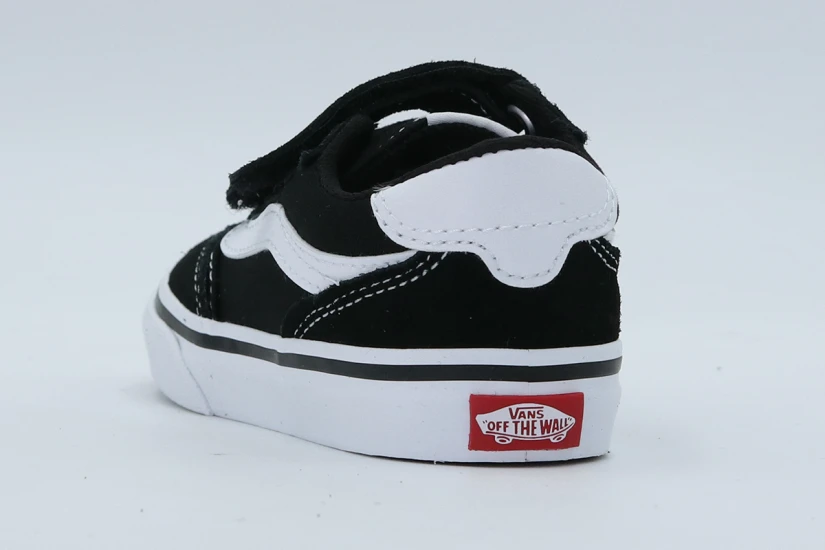 Vans Brooklyn LS V Βρεφικά Sneakers Μαύρα, Λευκά