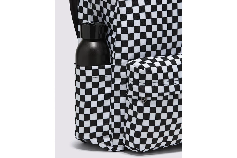 Vans Old Skool Check Backpack Μαύρο, Λευκό 22L