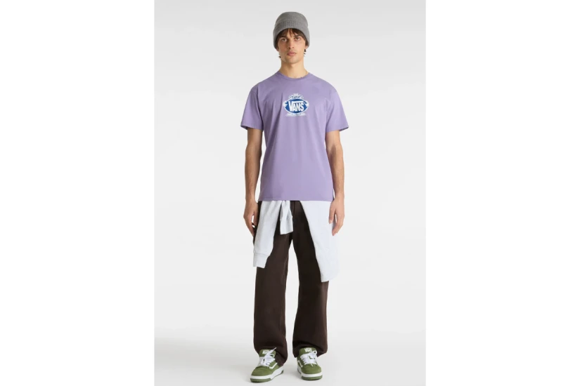 Vans Creeper Ανδρικό Κοντομάνικο T-Shirt Μωβ