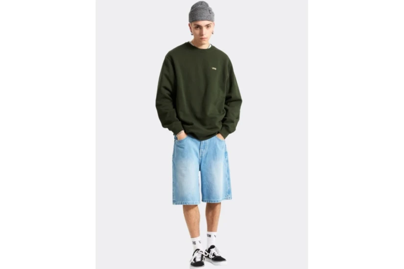 Vans Left Chest IΙ Ανδρική Μακρυμάνικη Μπλούζα Κυπαρισσί
