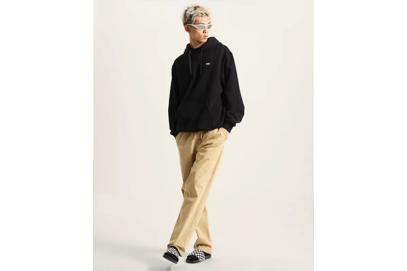 Vans Left Chest II Ανδρικό Φούτερ με Κουκούλα Μαύρο