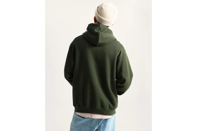 Vans Left Chest II Ανδρικό Φούτερ με Κουκούλα Κυπαρισσί