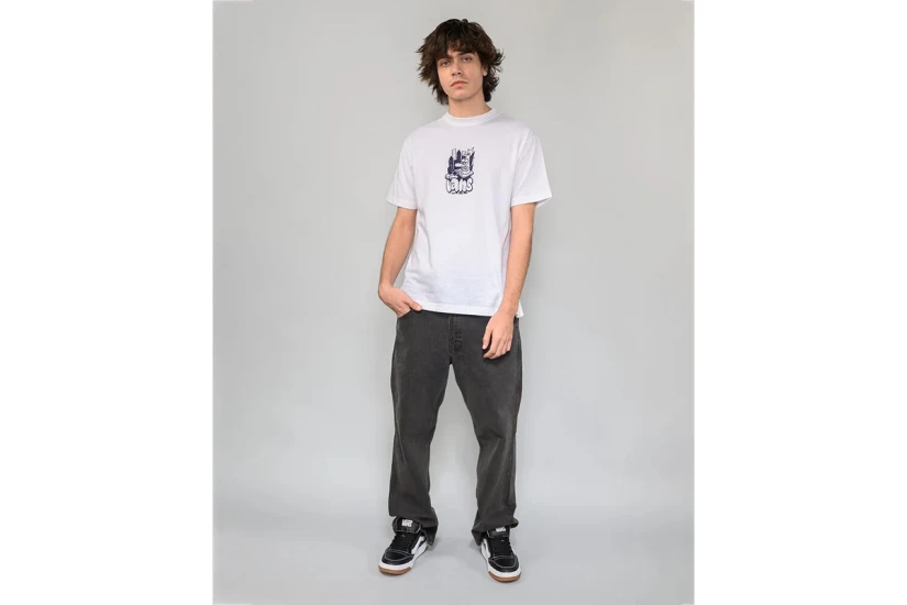 Vans Traffic Cone Ανδρικό Κοντομάνικο T-Shirt Λευκό