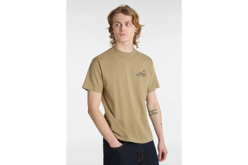 Vans Sting Wagon Ανδρικό Κοντομάνικο T-Shirt Χακί