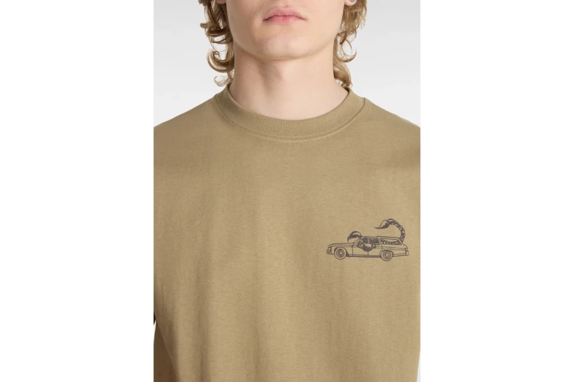 Vans Sting Wagon Ανδρικό Κοντομάνικο T-Shirt Χακί