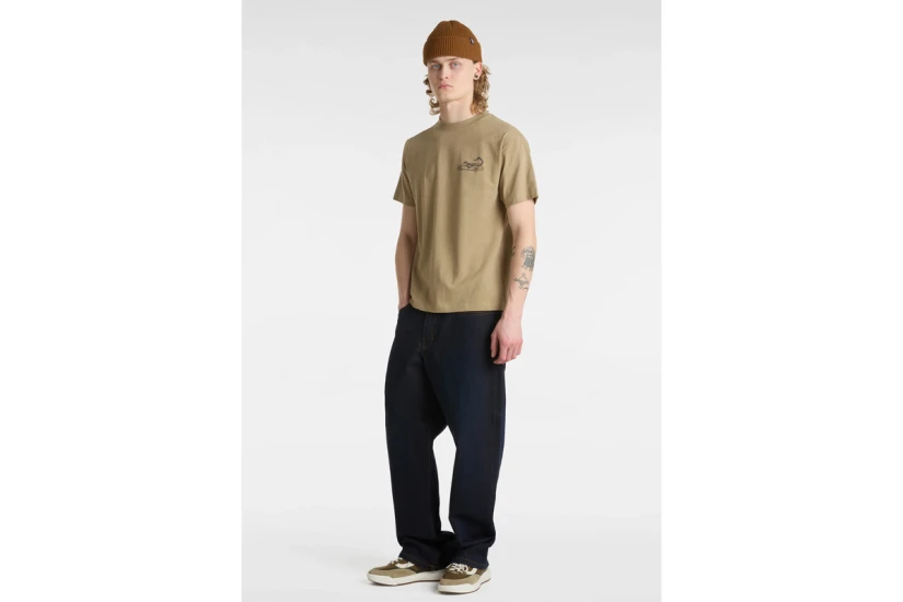 Vans Sting Wagon Ανδρικό Κοντομάνικο T-Shirt Χακί