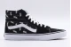 Vans Sk8-Hi Sneakers Μποτάκια Μαύρα, Λευκά