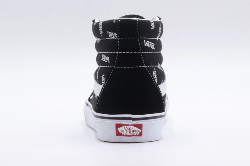 Vans Sk8-Hi Sneakers Μποτάκια Μαύρα, Λευκά