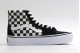 Vans Sk8-Hi Flatform Sneakers Μαύρα, Λευκά