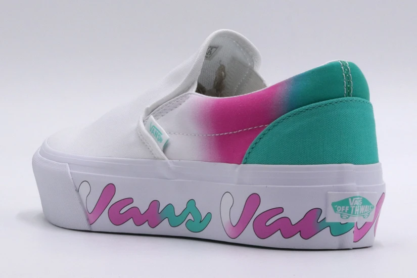 Vans Classic Slip-On Sneakers με Πλατφόρμα