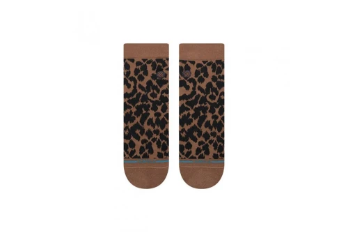 Stance Love Leopard Lowrider Κάλτσες Κοντές 1 Ζευγάρι (W335C26LOV-BRN)