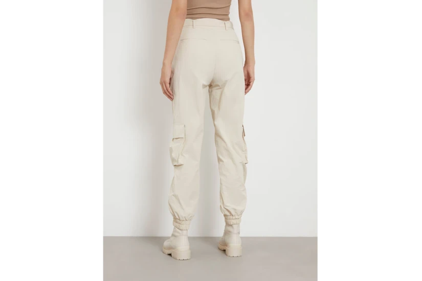Guess Cargo Γυναικείο Παντελόνι Μπεζ