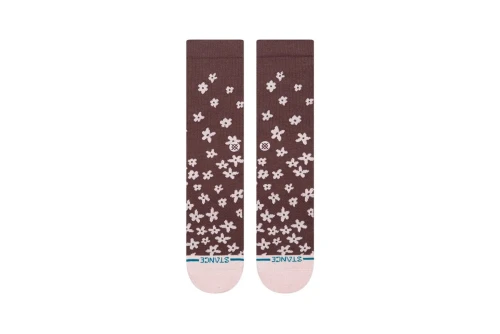 Stance Floral Dreams Crew Κάλτσες Ψηλές 1 Ζευγάρι (W556C26FLO-BRN)