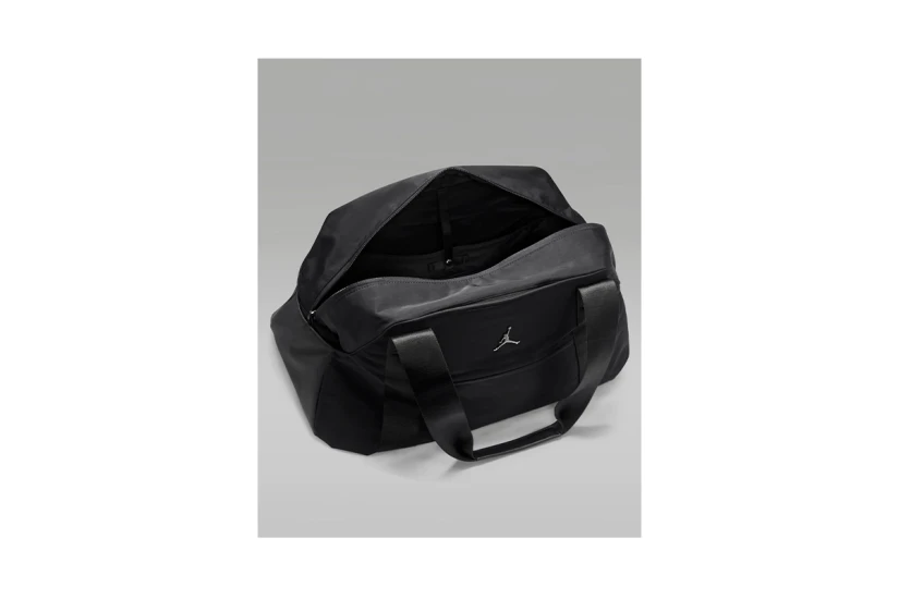 Jordan Alpha Duffle Unisex Αθλητικός Σάκος Ώμου - Χειρός Μαύρος