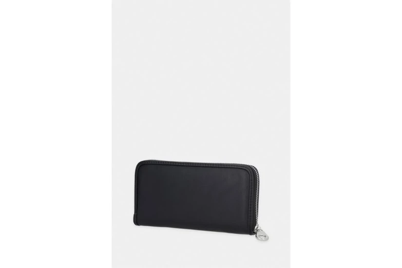 Juicy Couture Candy Large Zip With Wristlet Γυναικείο Πορτοφόλι Μαύρο
