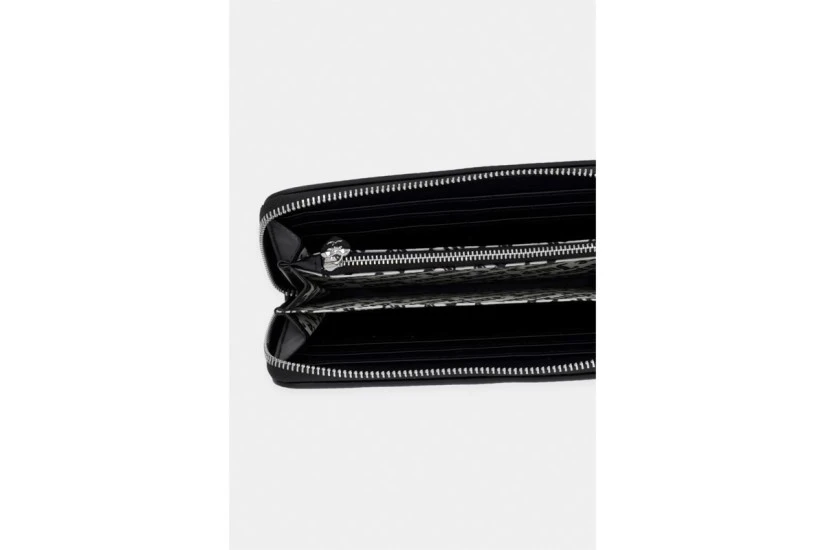 Juicy Couture Candy Large Zip With Wristlet Γυναικείο Πορτοφόλι Μαύρο