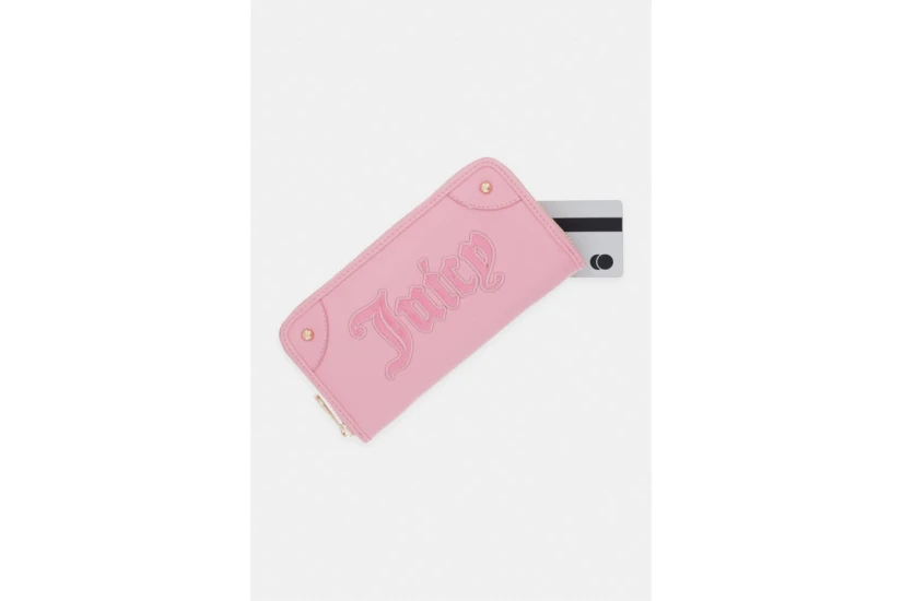 Juicy Couture Candy Large Zip With Wristlet Γυναικείο Πορτοφόλι Ροζ
