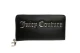 Juicy Couture Jasmine Μεγάλο Γυναικείο Πορτοφόλι Μαύρο, Ασημί