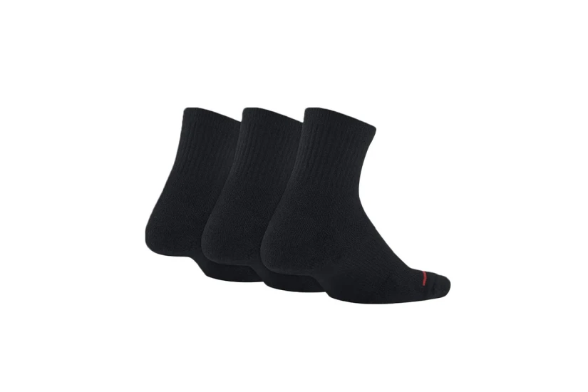 Jordan Jumpman Κοντές Kάλτσες Μαύρες 3 Ζευγάρια