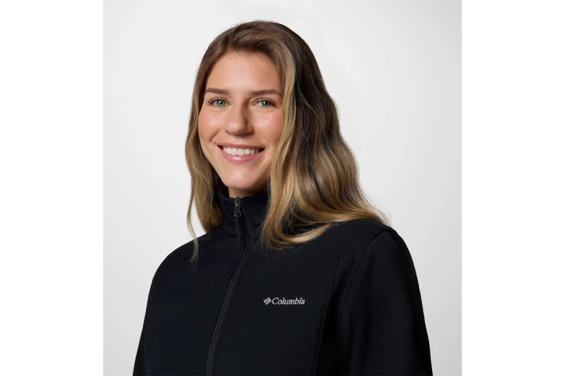 Columbia Krused Ridge III Γυναικείο Μπουφάν Softshell Μαύρο