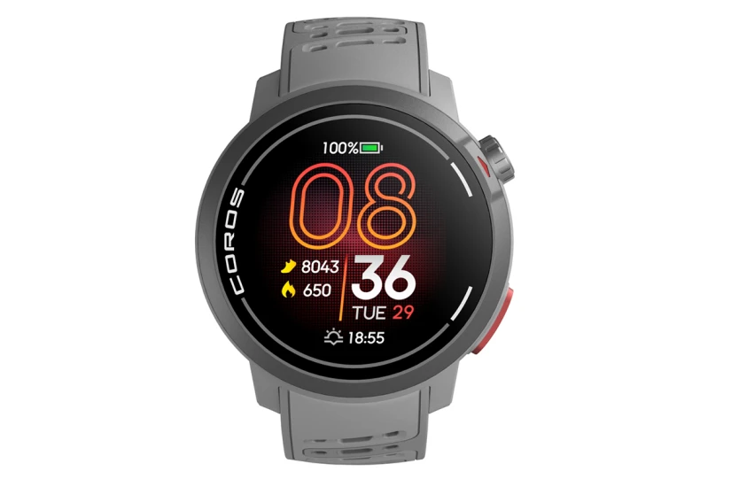 Coros Pace Pro GPS Sport Ρολόι Γκρι