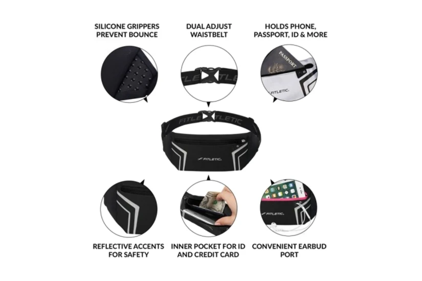 Fitletic Blitz Fitness Belt Τσαντάκι Μέσης (WR01-01)