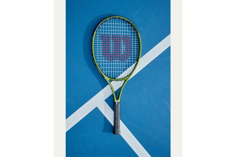 Wilson Blade Feel Comp 26 Παιδική Ρακέτα Τένις Πράσινη, Χακί