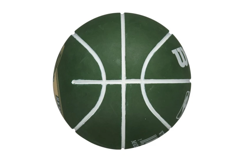 Wilson NBA Dribbler Milwaukee Bucks Mini Μπάλα Πράσινη