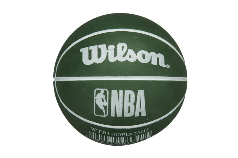 Wilson NBA Dribbler Milwaukee Bucks Mini Μπάλα Πράσινη