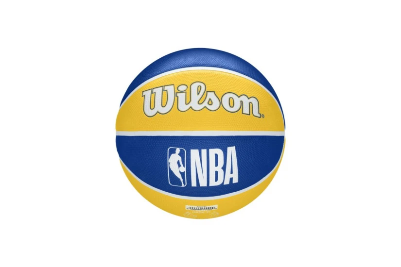 Wilson NBA Team Tribute Golden State Warriors Μπάλα Μπάσκετ Μπλε, Κίτρινη, Λευκή