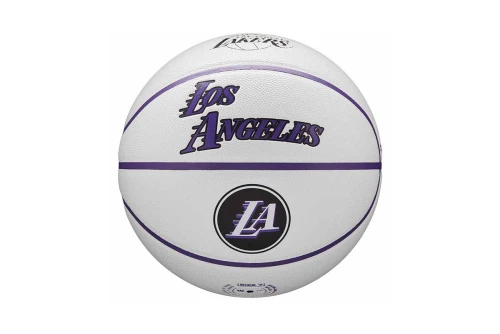 Wilson Nba Team City Collector Los Angeles Lakers Μπάλα Μπάσκετ (WZ4016414)