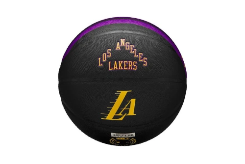 Wilson Nba Team City Collector Los Angeles Lakers Μπάλα Μπάσκετ (WZ4024114XB)