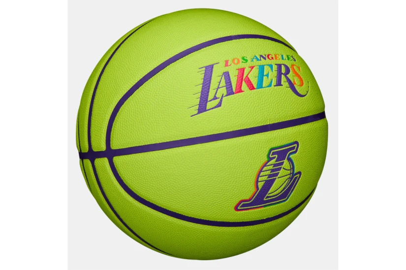 Wilson Nba Los Angeles Lakers Team Size 7 Μπάλα Μπάσκετ (WZ4037404XB7)