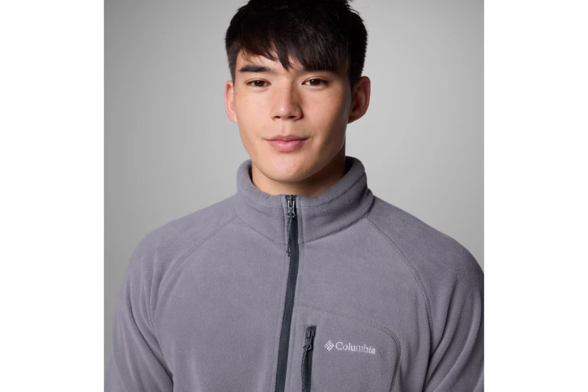 Columbia Fast Trek III Fleece Ανδρική Μακρυμάνικη Μπλούζα Γκρι