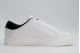 Calvin Klein Ανδρικά Δερμάτινα Sneakers Λευκά, Μαύρα