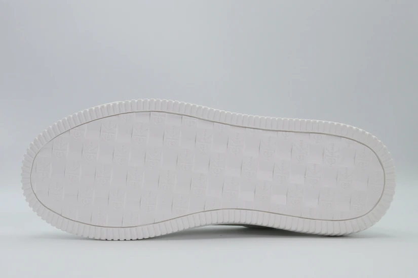 Calvin Klein Ανδρικά Δερμάτινα Sneakers Λευκά
