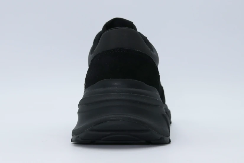 Calvin Klein Suede Trainers Ανδρικά Sneakers Μαύρα