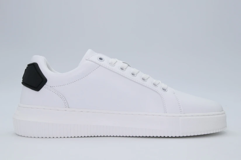 Calvin Klein Chunky Cupsole Ανδρικά Sneakers Λευκά